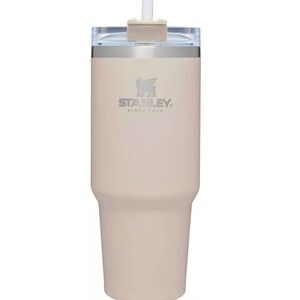 Stanley 30oz Cream/Beige Tumbler with Straw